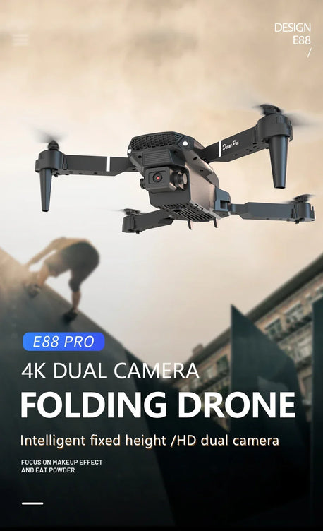 Professional mini remote control drone E88