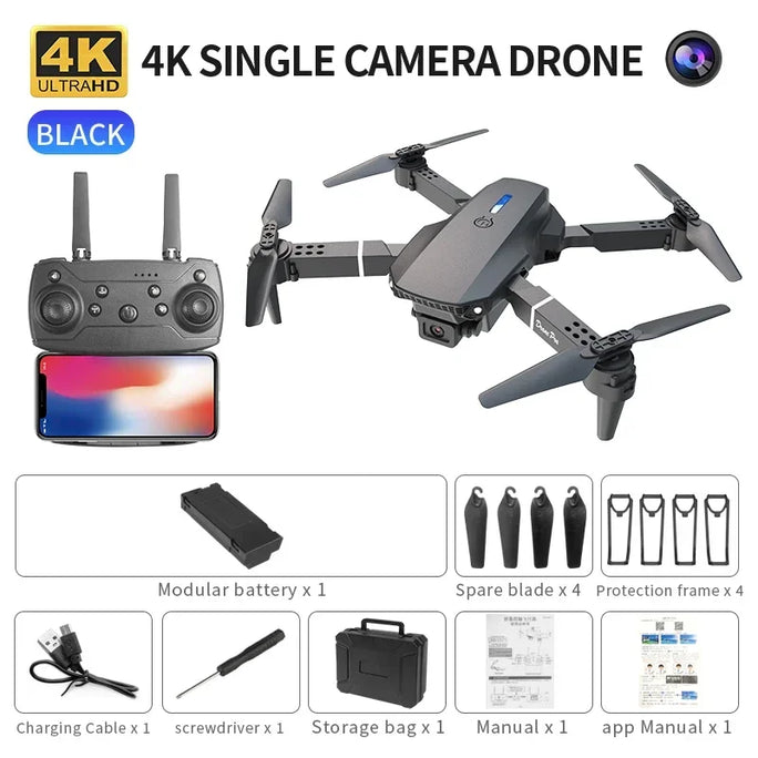 Professional mini remote control drone E88