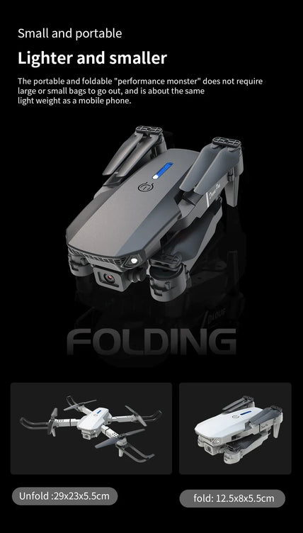 Professional mini remote control drone E88