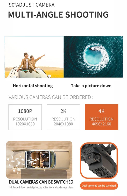 Professional mini remote control drone E88
