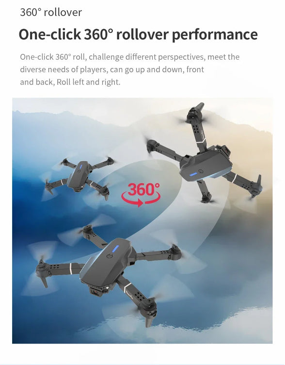 Professional mini remote control drone E88