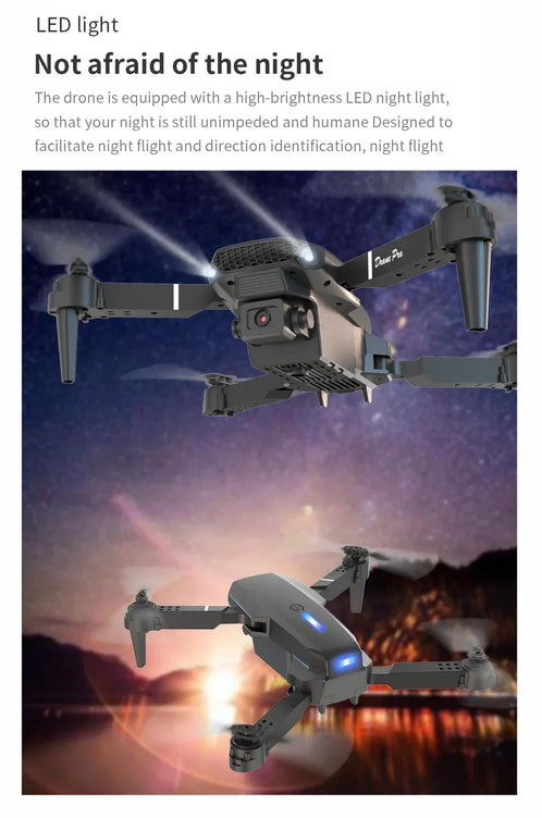 Professional mini remote control drone E88